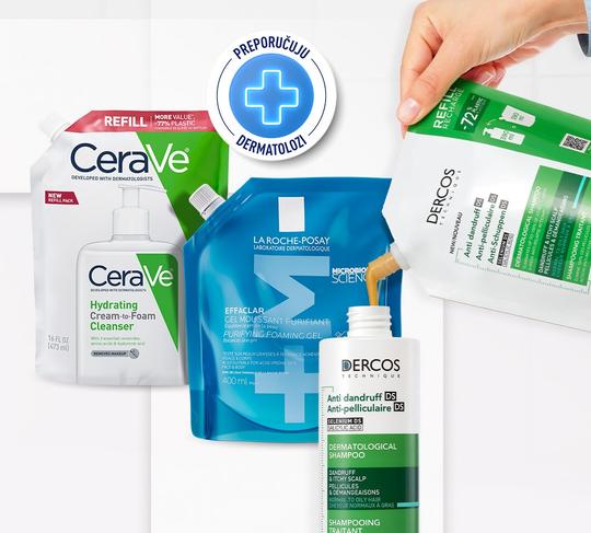 VICHY,CERAVE I LRP REFILL 20%