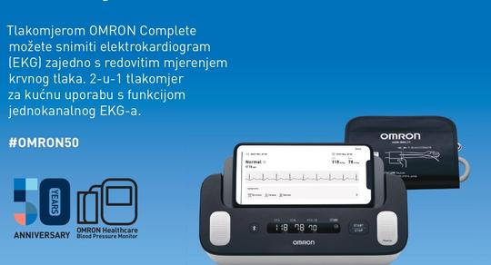 OMRON COMPLETE TLAKOMJER+EKG 15%