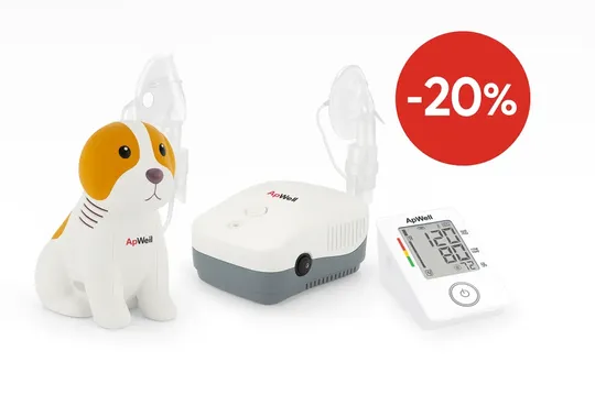 Apwell inhalatori i tlakomjeri 20%