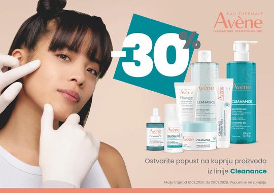 AVENE CLEANANCE 30%