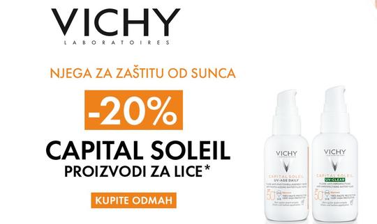 Vichy SUN za lice+dječji asortiman 20%