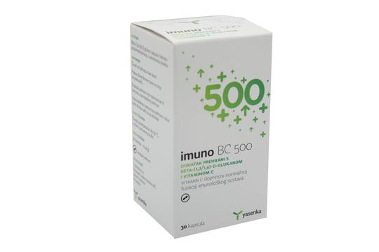 Yasenka imuno BC 500 mg  30 kapsula