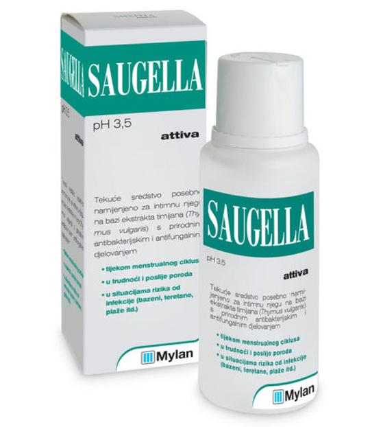 Saugella attiva intimni sapun 250 ml