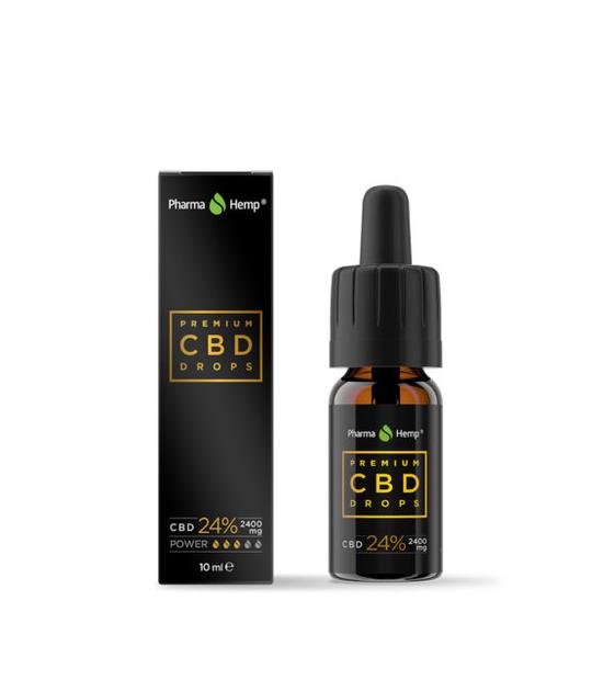 Pharmahemp CBD premium black kapi 24%   10 ml