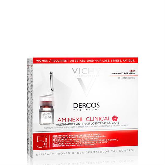 Vichy Dercos aminexil ampule za žene 12x6 ml (-20%)