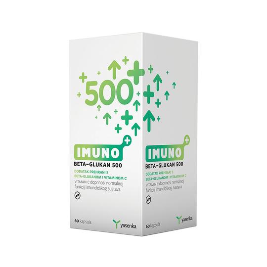 Yasenka Imuno beta glukan 500mg 60 kapsula