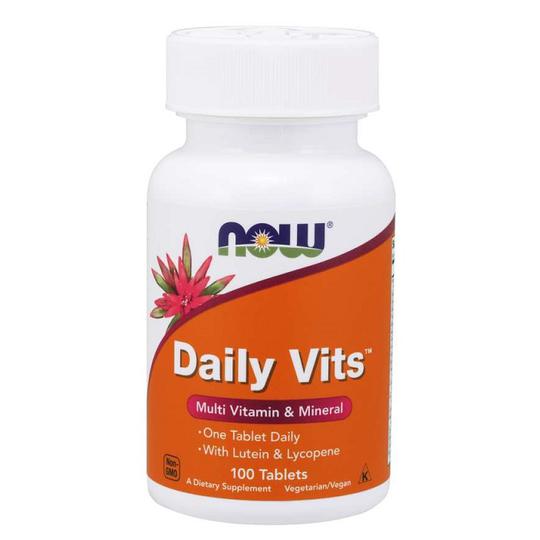 NOW foods daily vits multivitamini & minerali 100 komada