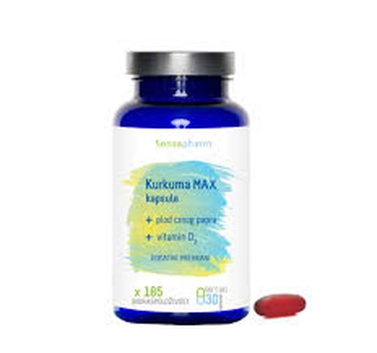 Sensapharm kurkuma max liquid 30 kapsula
