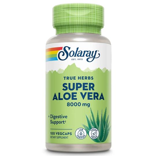 Solaray Super Aloe Vera 8000 mg 100 kapsula