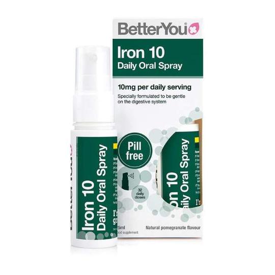 Better You Željezo 10 oralni sprej 25 ml