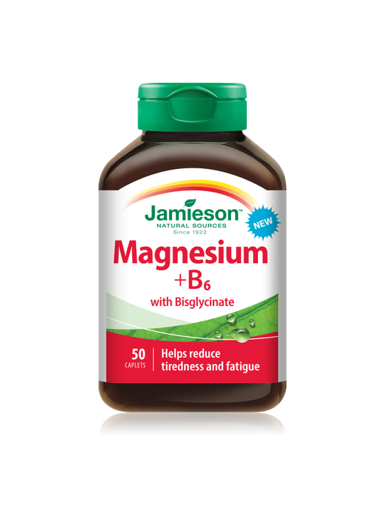 Jamieson Magnezij + vitamin B6  50 tableta