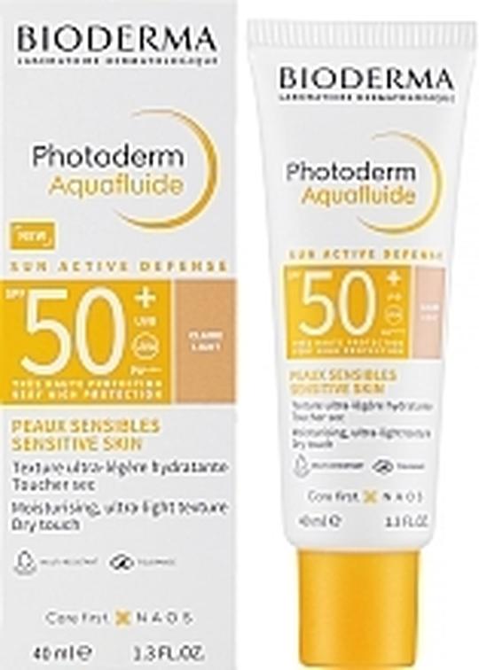 Bioderma Photoderm Aquafluide SPF50+ tonirani fluid light  40 ml