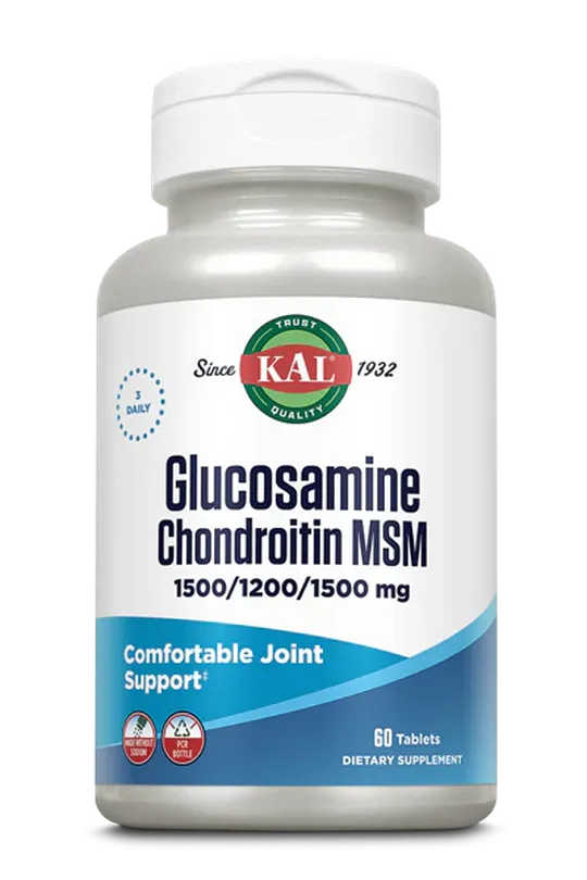 Kal Glucosamine Chondroitin MSM, 60 tableta