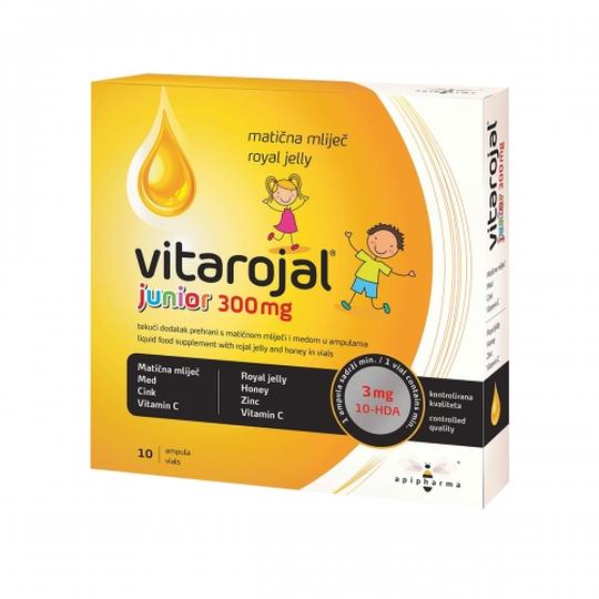 Apipharma Vitarojal Junior 300mg matična mliječ 10 ampula