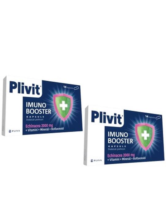 Plivit Imuno Booster kapusle 1+1 PROMO