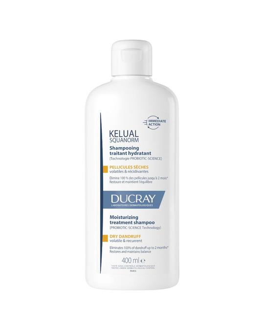 Ducray Kelual Squanorm hidratantni tretman šampon suha prhut 400 ml