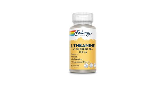 Solaray L-Theanine 200 mg   45 kapsula