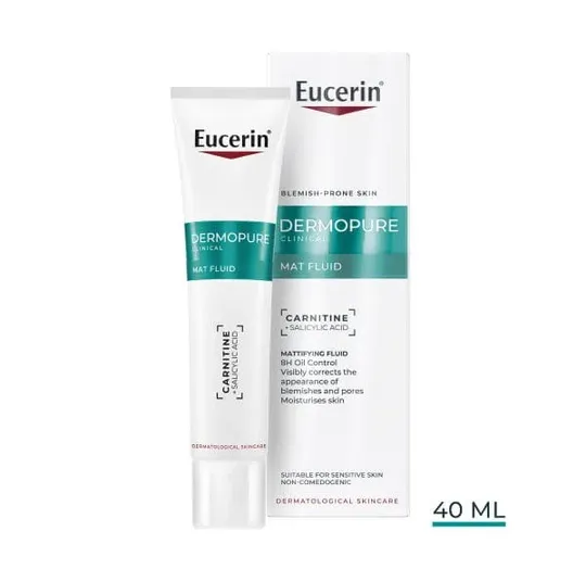 Eucerin dermo pure Clinical mat fluid 40 ml