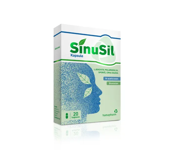 Hamapharm Sinusil 20 kapsula
