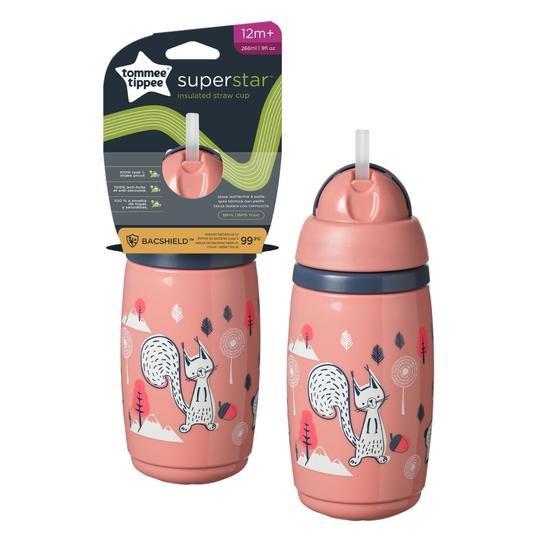 Tommee Tippee Superstar Insulated Termo čaša sa slamkom 266 ml