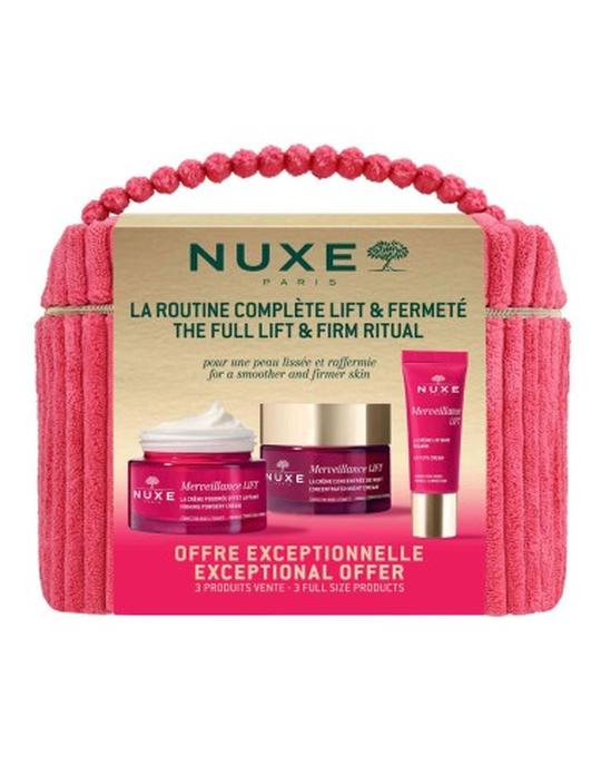 Nuxe Merveillance Lift Vanity set s kozmetičkom torbicom Promo pakiranje