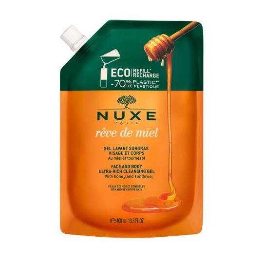 Nuxe Reve de Miel bogati gel za tuširanje refill 400 ml