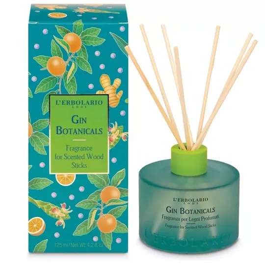 Lerbolario GIN Botanicals mirisni štapići 125 ml