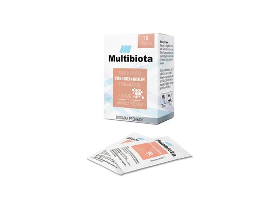 Multibiota prah naranča/breskva 10 vrećica