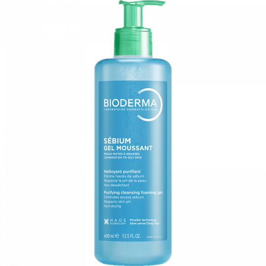 Bioderma Sebium pjenušavi gel 400 ml