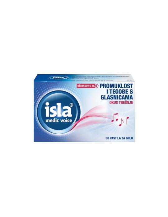 Isla Medic Voice trešnja 50 pastila