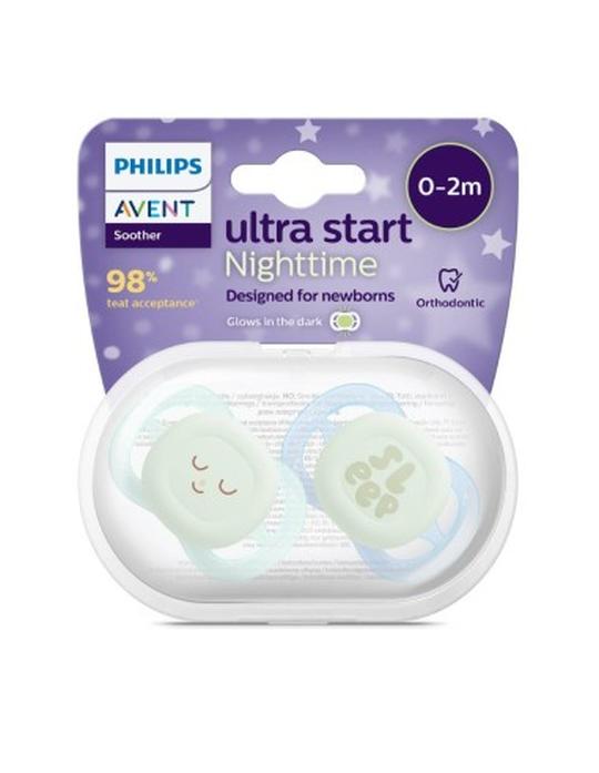 Avent duda varalica Ultra Start Nighttime 0-2 mj  dečko