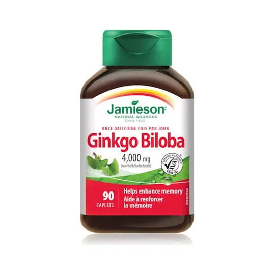 Jamieson Ginkgo Biloba 4000 mg tablete 90 komada