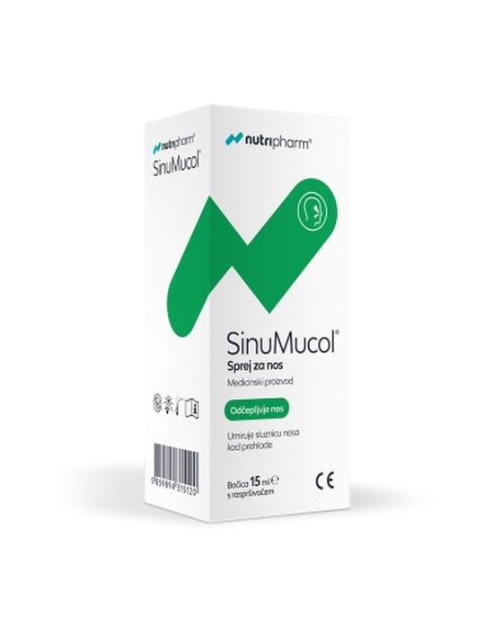 Nutripharm Sinumucol sprej 15 ml