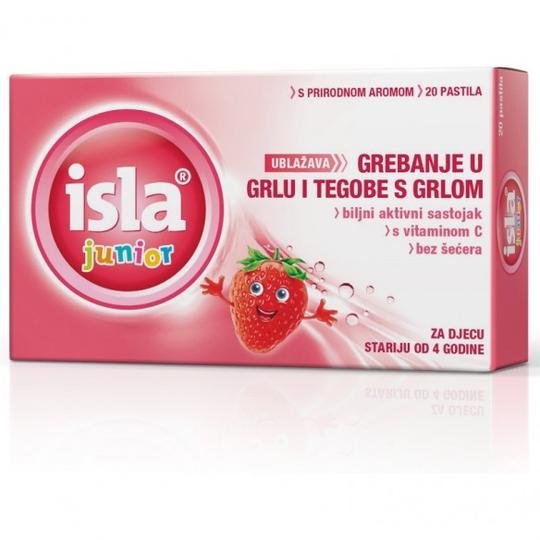 Isla junior pastile jagoda 50 pastila