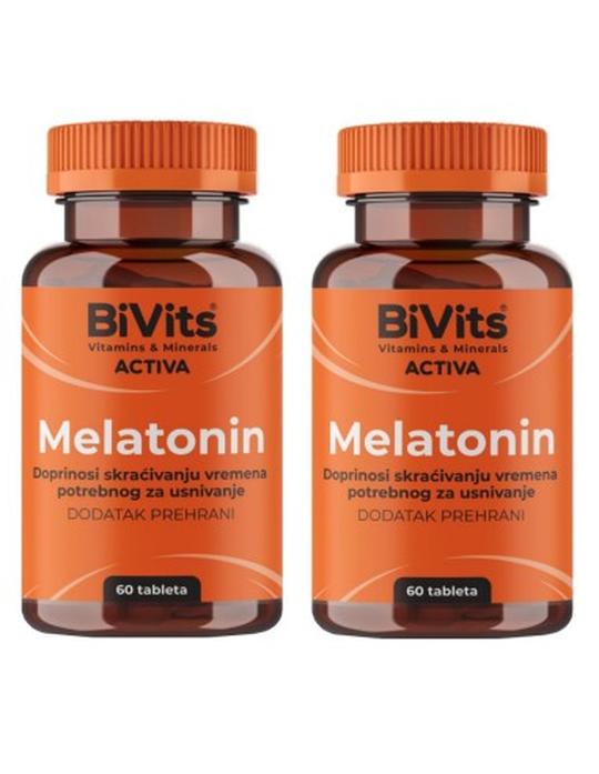 BiVits Activa Melatonin tablete 1+1 Promo