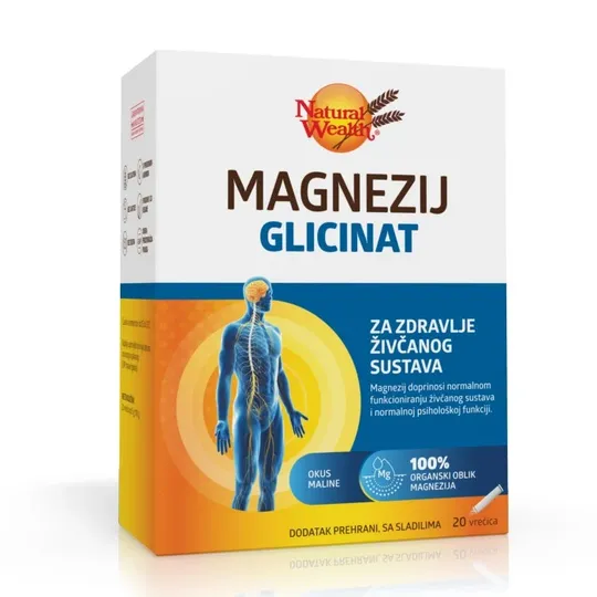 Natural Wealth Magnezij glicinat vrećice 20 komada