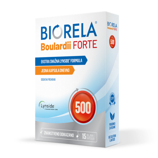 Biorela Boulardii forte 15 kapsula