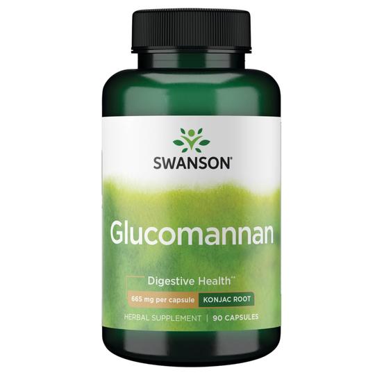 Swanson Glucomannan 665 mg 90 kapsula