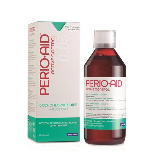 Perio Aid Active Control 0,05% tekućina za ispiranje usta 500 ml