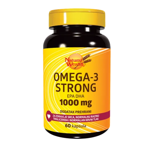 Natural Wealth Omega-3 strong 1000mg  60 kapsula