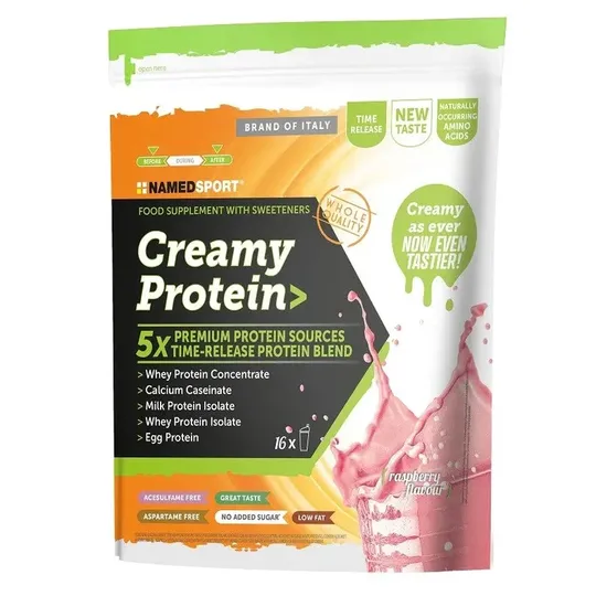 Named Sport Creamy proteinski shake 80 Raspberry 500g