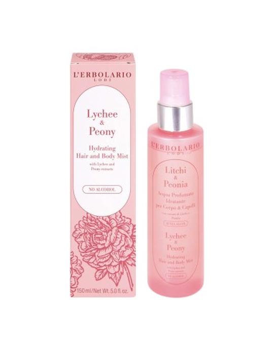 Lerbolario Maglica za kosu i tijelo s azijskom trešnjom i božurom 150 ml