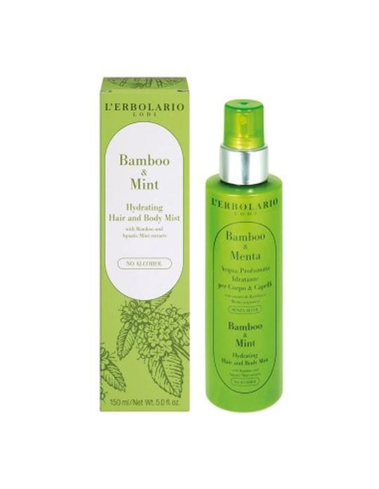 Lerbolario Maglica za kosu i tijelo s bambusom i mentom 150 ml