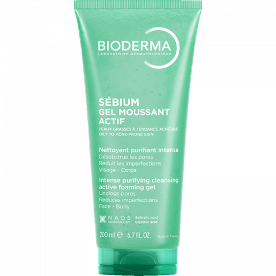 Bioderma Sebium gel pjenušavi actif 200 ml