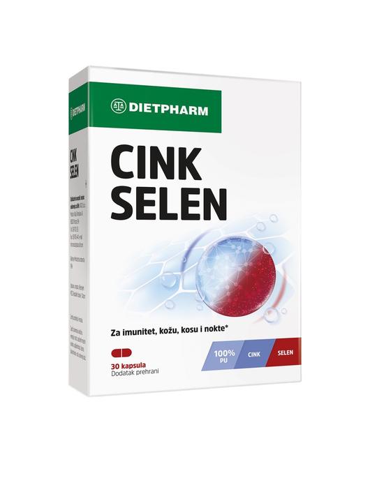 Dietpharm Cink Selen30  kapsula