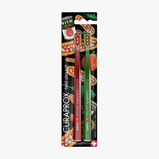 Curaprox četkica za zube ultra soft  pizza edition 2 komada