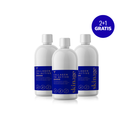 Yasenka Skinage Collagen Tri Active 500ml  2+1 PROMO