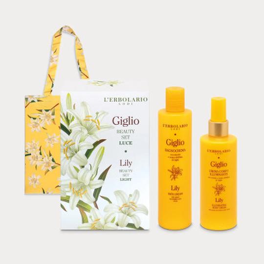 Lerbolario Giglio beauty promo Luce set