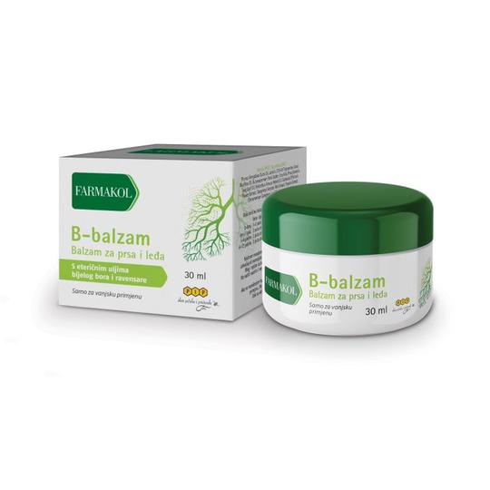 Farmakol B-balm balzam za prsa i leđa 30 ml