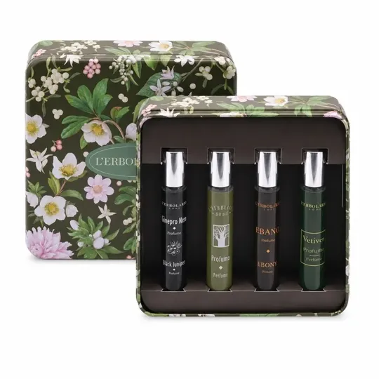 Lerbolario sinfonia di profumi Woody 4x10 ml